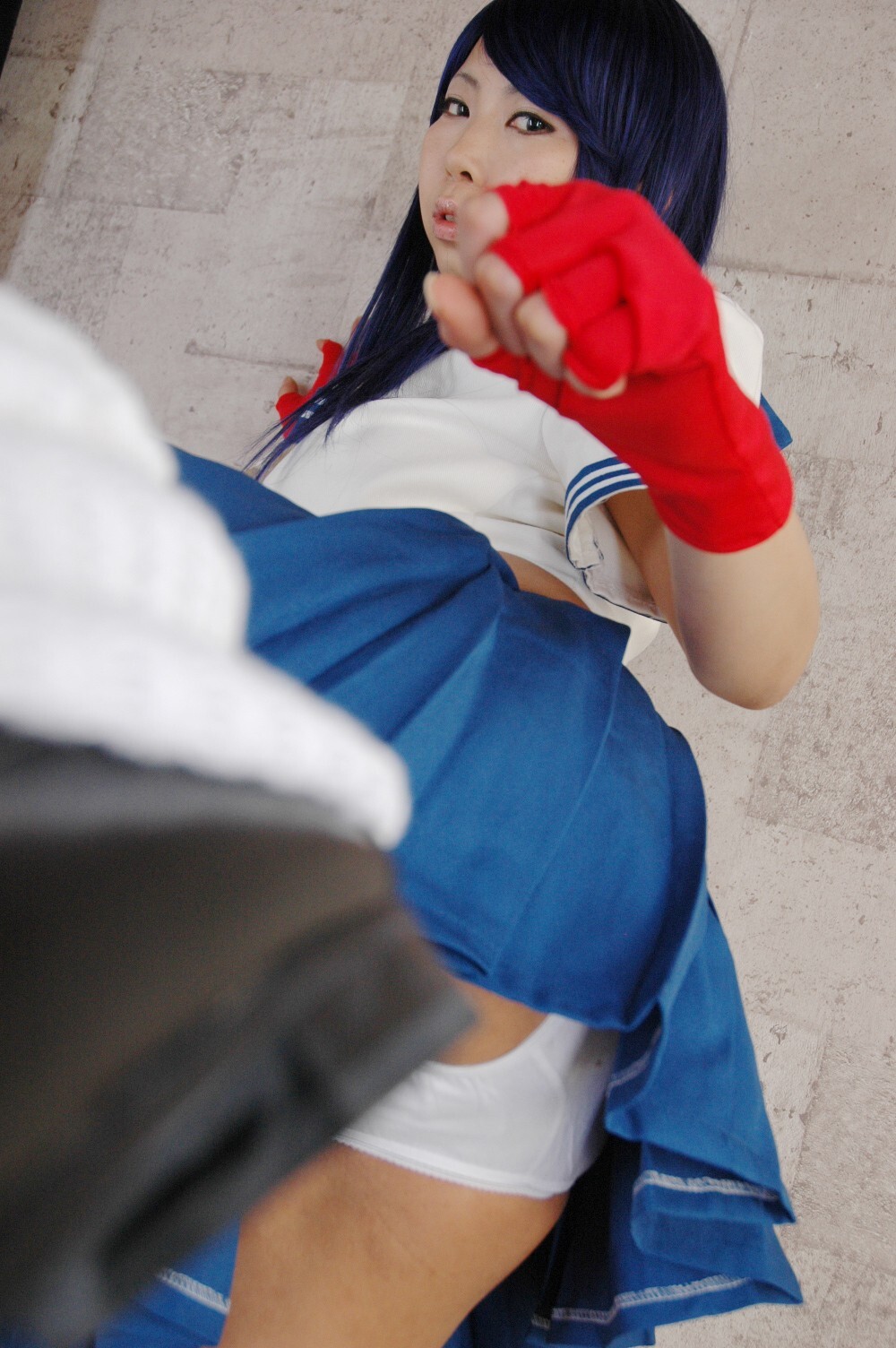 [Cosplay] Ikkitousen  Big Boobs Kanu Unchou PART 4